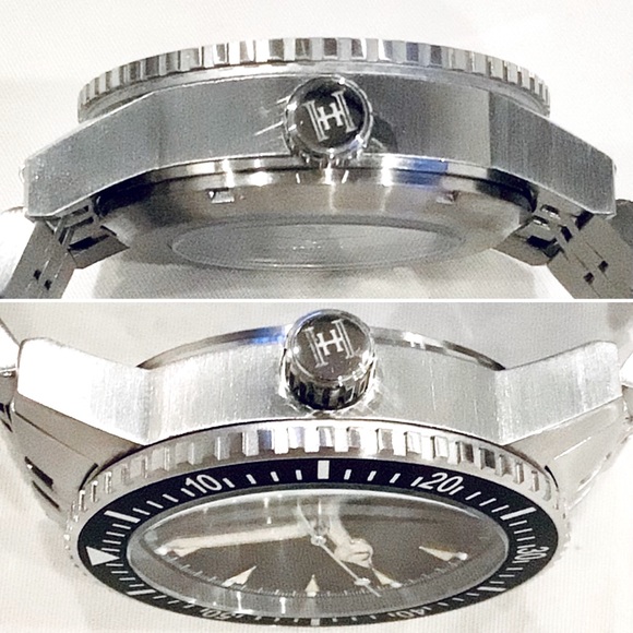* SOLD * Automatic Heritor Dalton | Black Dial | Like New | Dive Watch - Picture 7 of 16